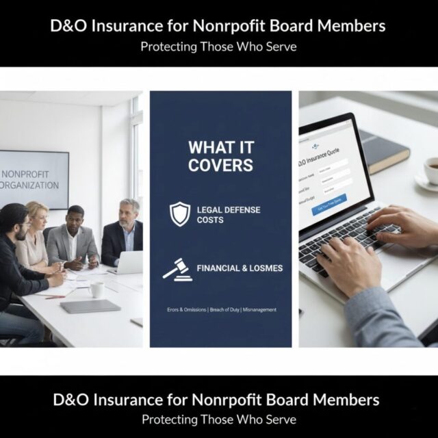 D&O Insurance for Nonprofit Board Members: What It Covers, Why It Matters, and How to Choose the Right Policy