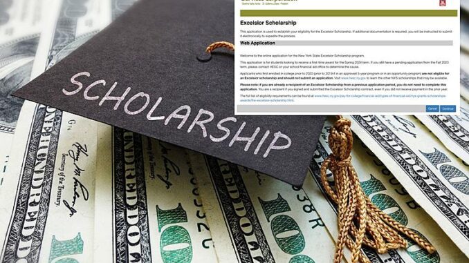 NYS Excelsior Scholarship 2026